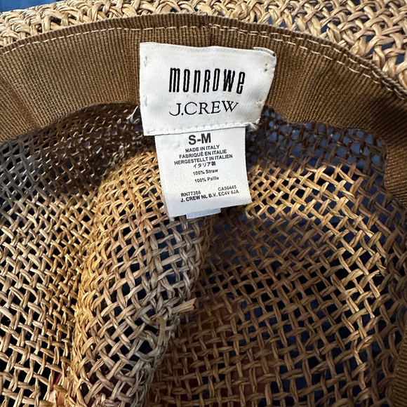 Limited-edition Monrowe™ X J.Crew tall straw hat S M - Picture 3 of 5